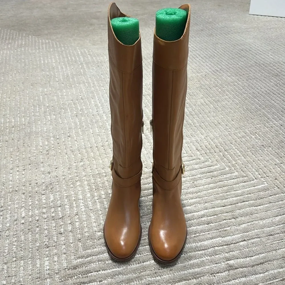 Vince Camuto Ovarlym Women's Knee High Leather Boots 9